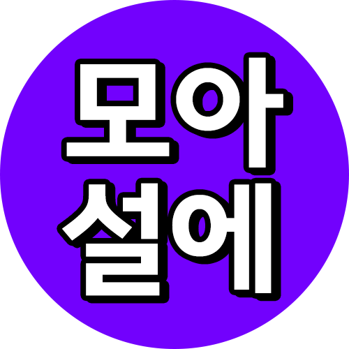 모아 설에 TV